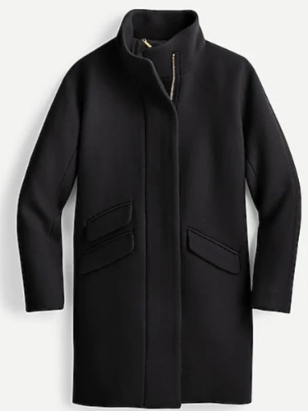 J Crew Cocoon Coat in Italian Stadium Wool Blend